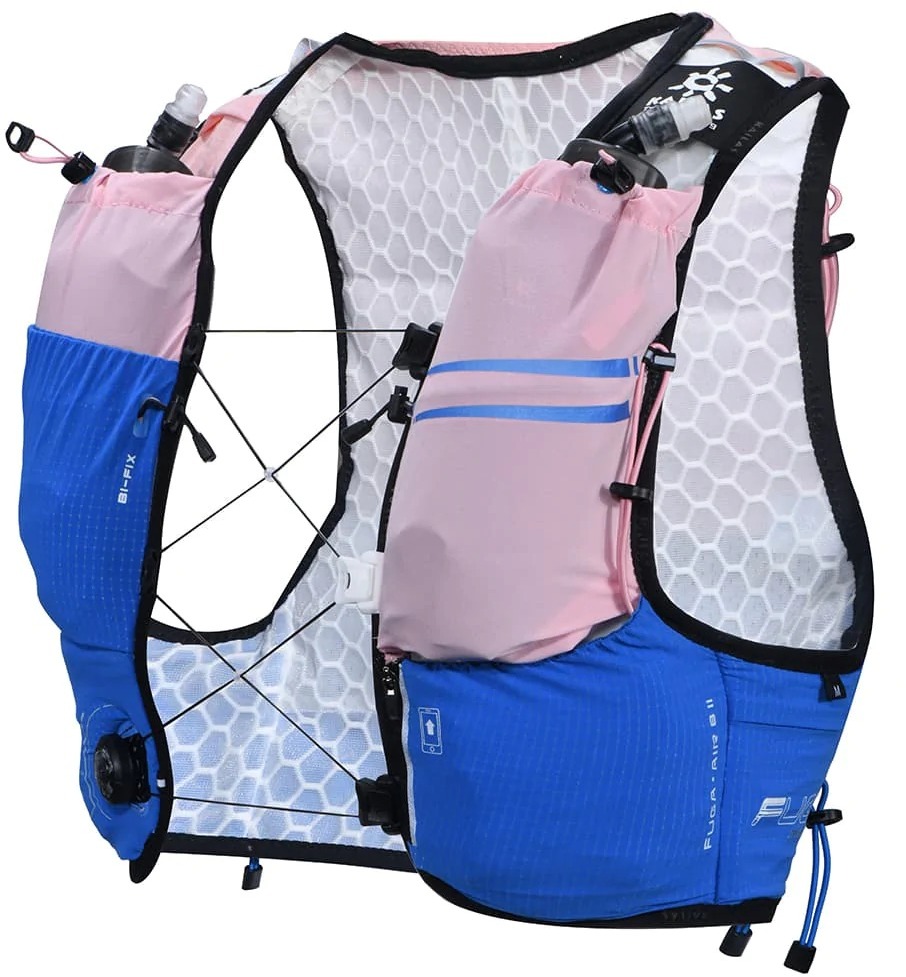 Жилет для бега Kailas FUGA AIR 8 II Cherry Pink/Deep Blue