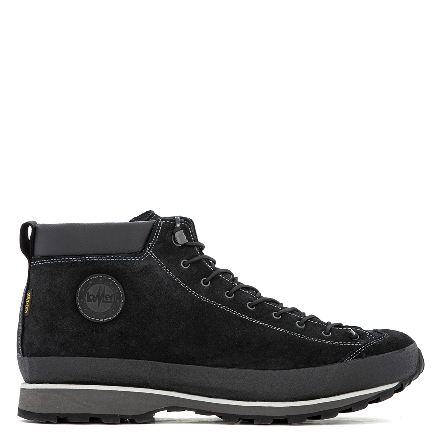 Ботинки Lomer Bio Naturale Suede Mid MTX Thinsulate OFFBLACK