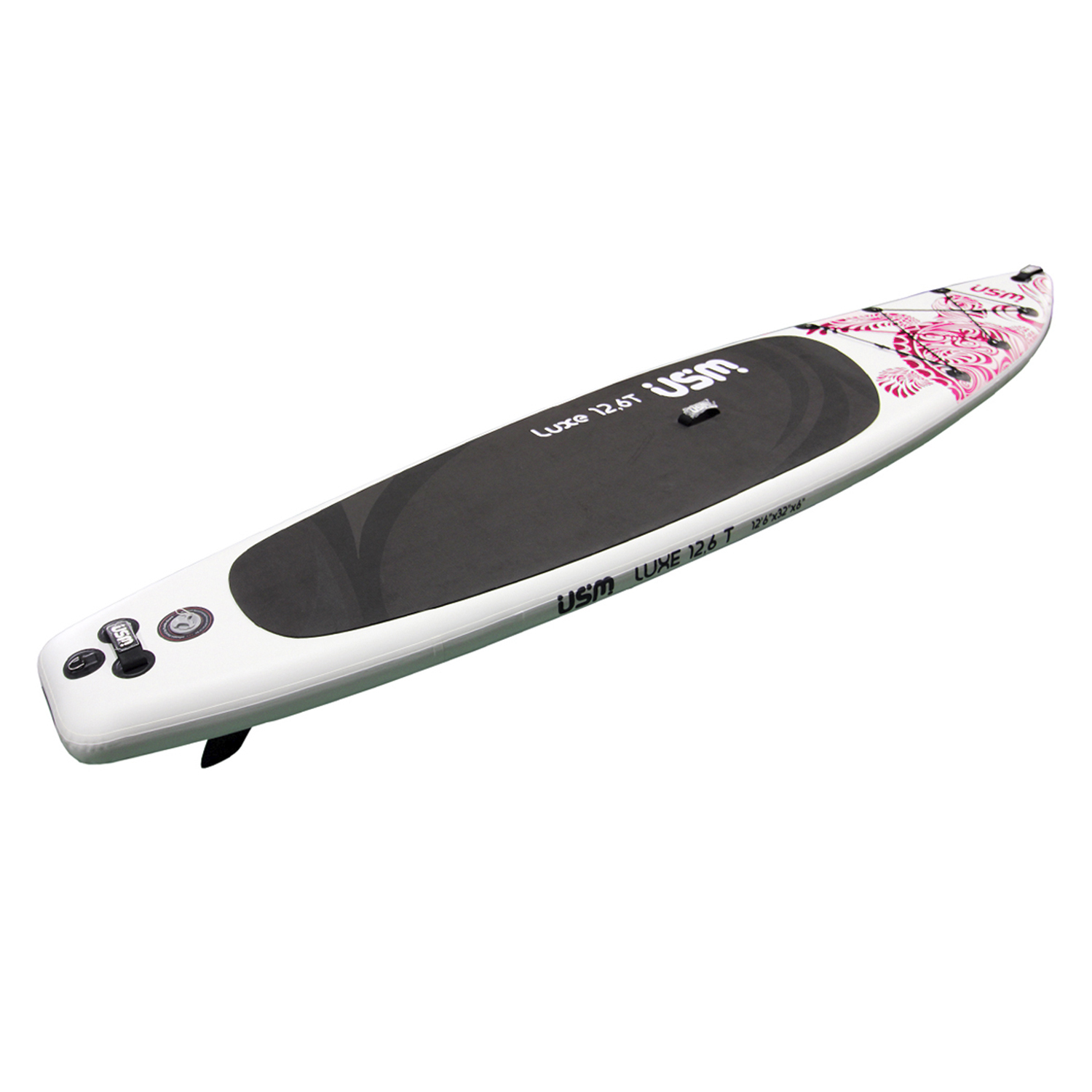 Надувной SUP комплект USM COMPANY Luxe Sport 12,6&quot; Magenta/Turtle