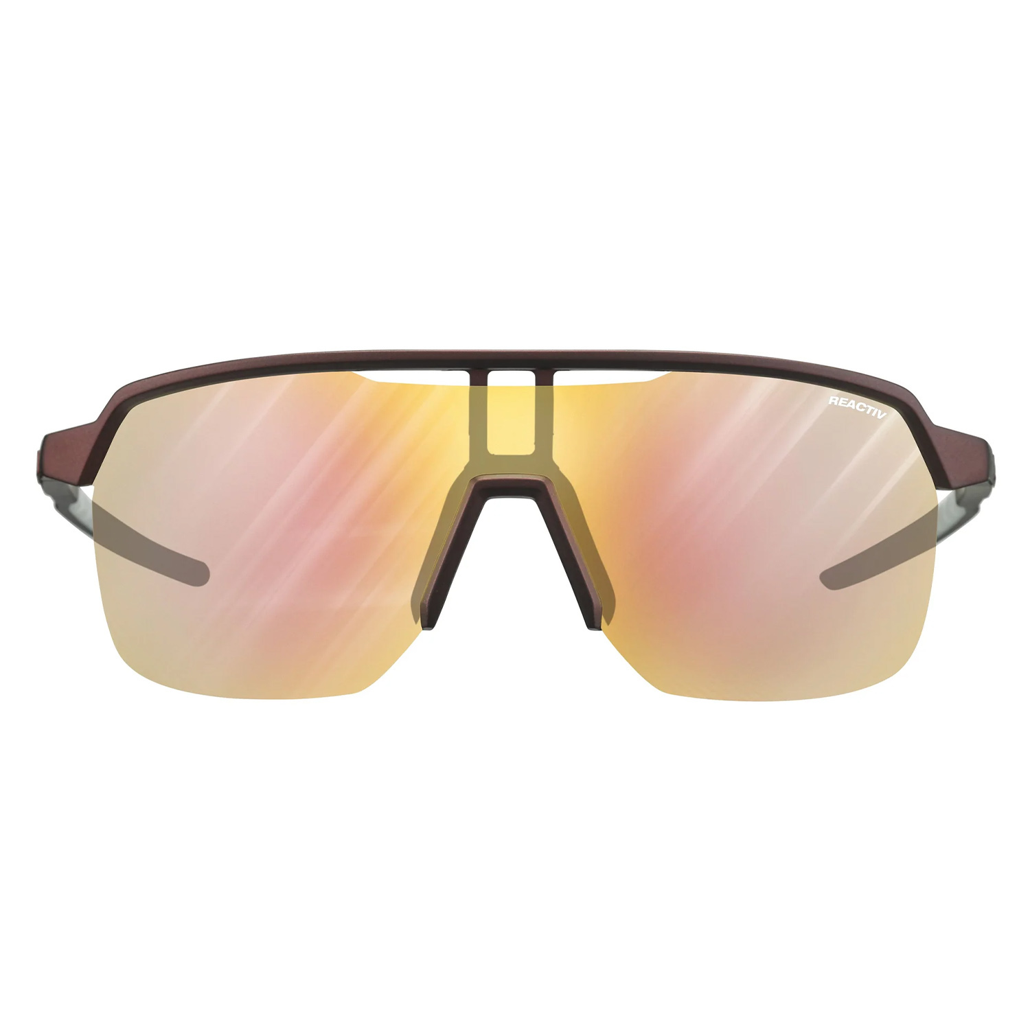 Очки солнцезащитные Julbo Frequency Bordeaux/Gray/Reactiv S1-3 LAGP/Yellow/Brown/Multilayer Pink/Gold