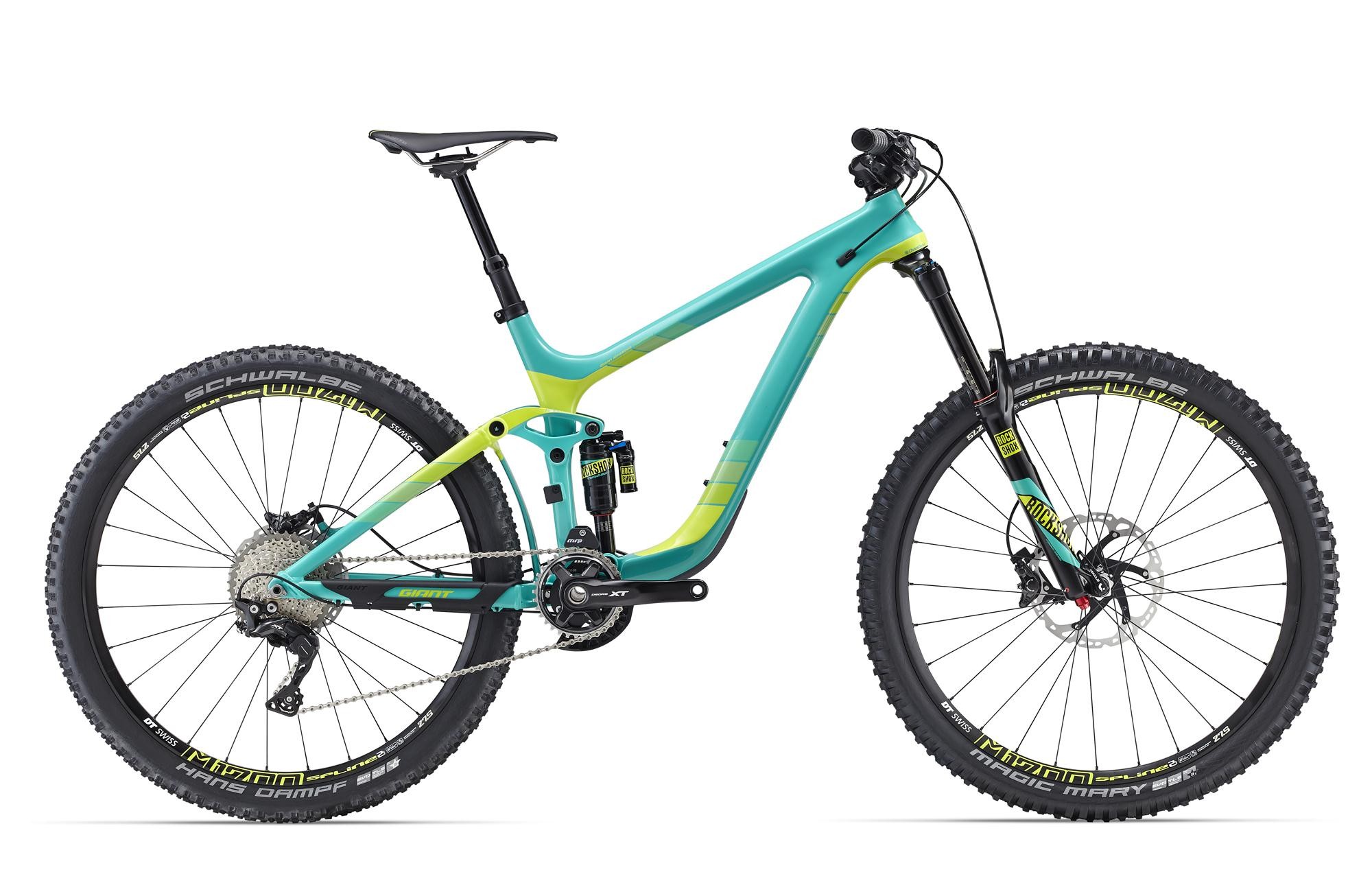 

Велосипед Giant Reign Advanced 27.5 1 2016 Green / Зеленый