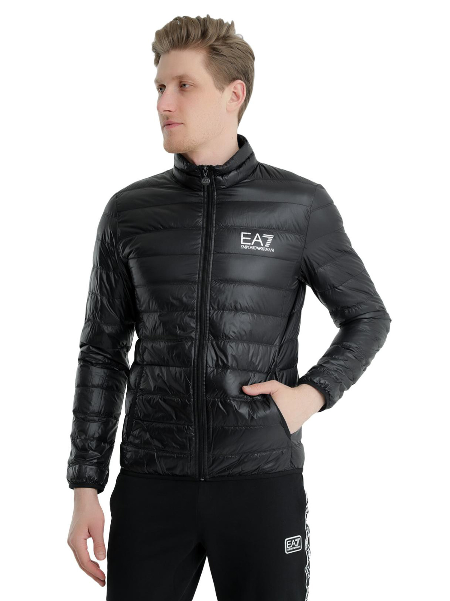 EA7 Emporio Armani 8NPB01 PN29Z Down Jacket Black