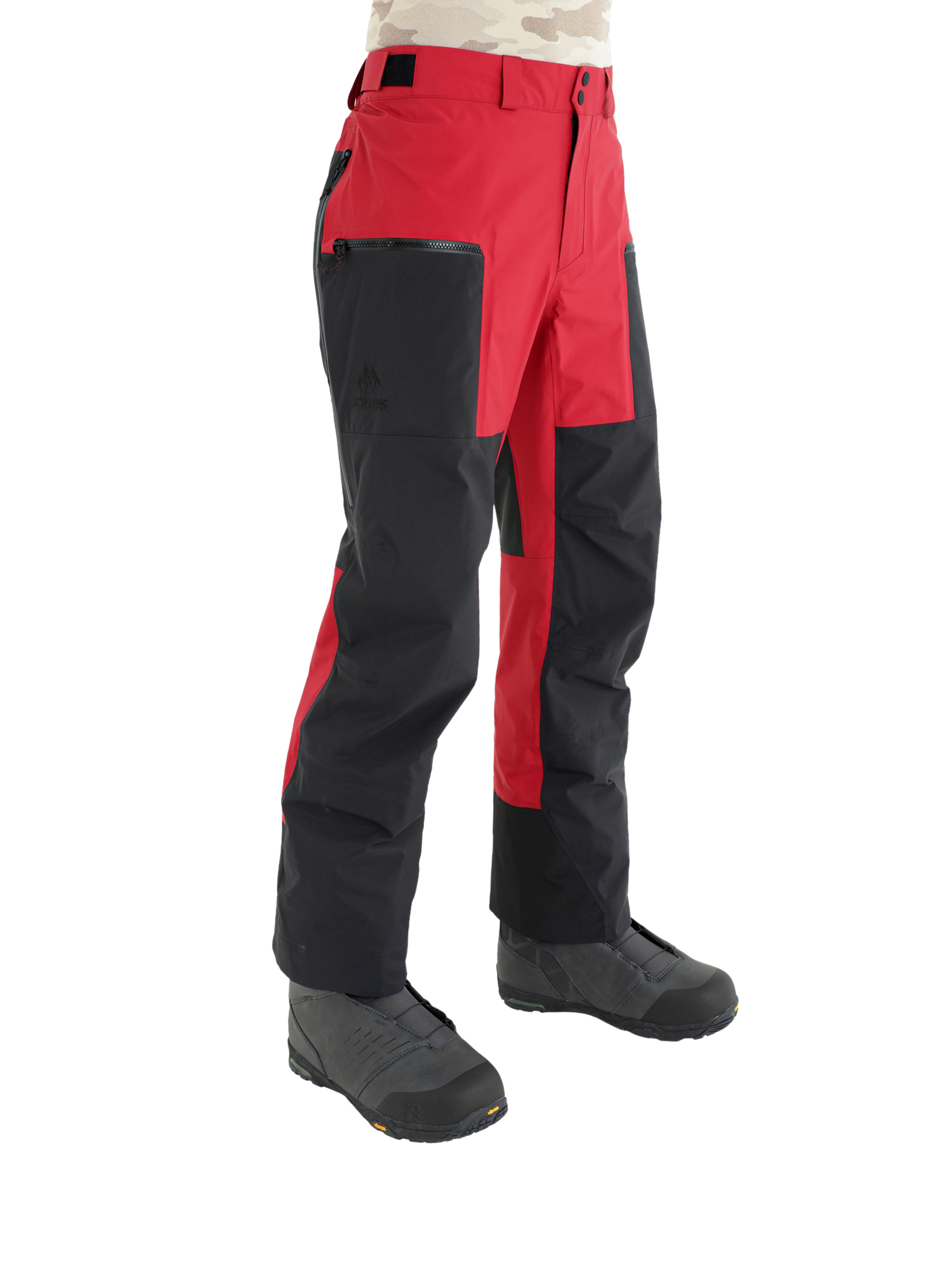 Брюки сноубордические Jones Shralpinist Safety Red