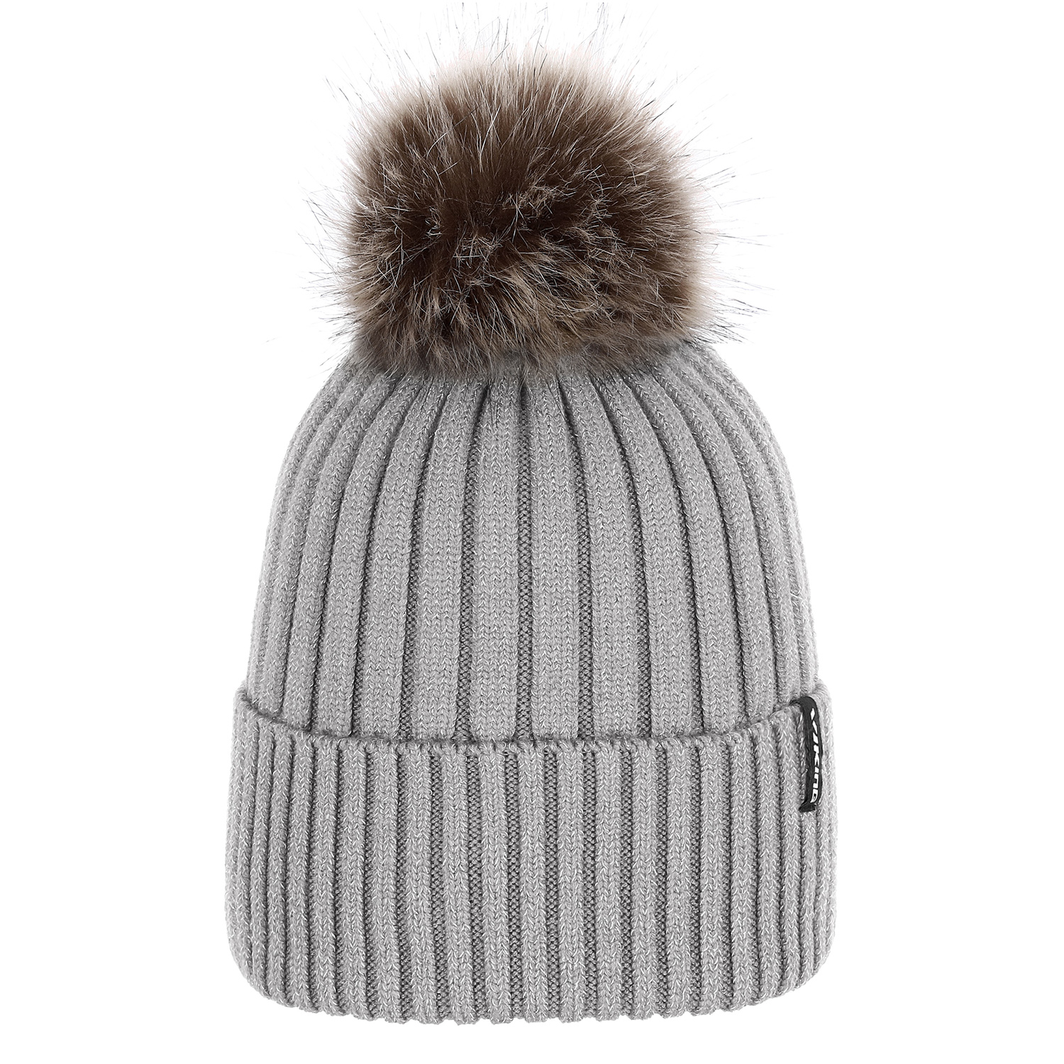 Шапка VIKING Hana Pompon Life Style Light Gray