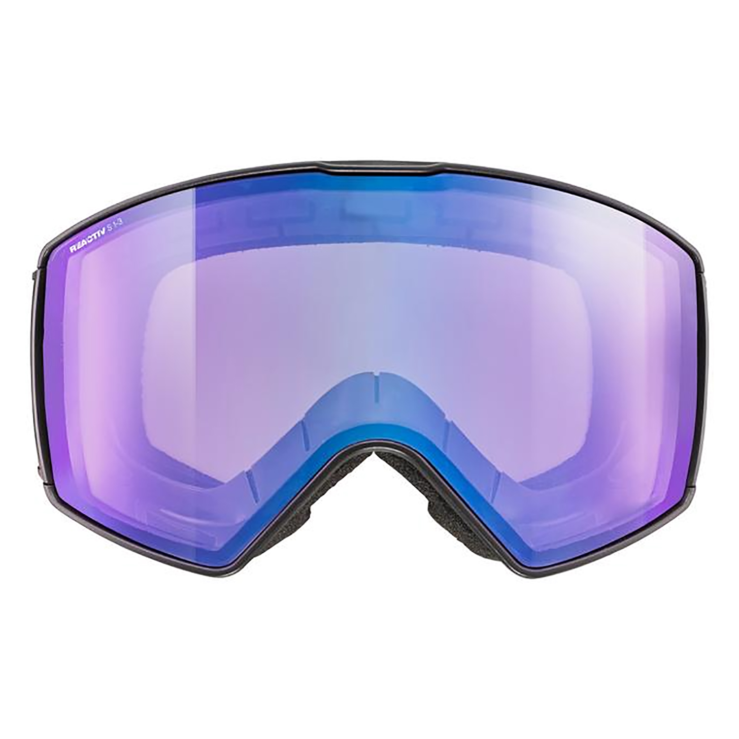 Маска горнолыжная Julbo Launcher Reactiv S1-3 Black/Blue Flash