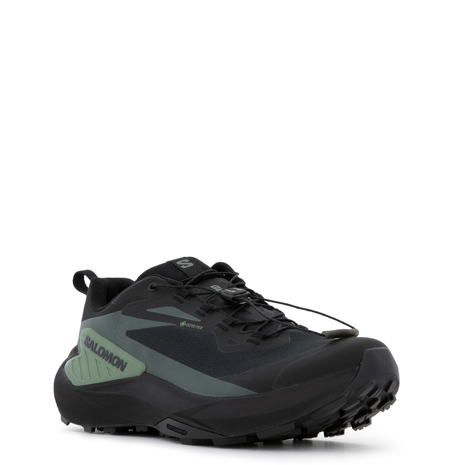 Кроссовки SALOMON Genesis GTX Black/Agave Green/Urban Chic