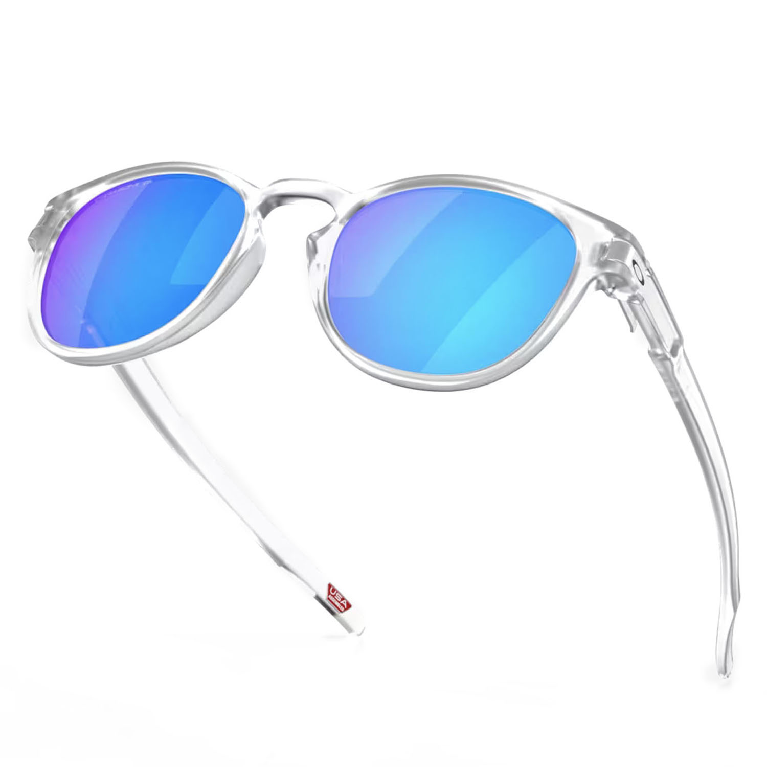 Очки солнцезащитные Oakley Latch Matte Clear/Prizm Sapphire Iridium Polarized