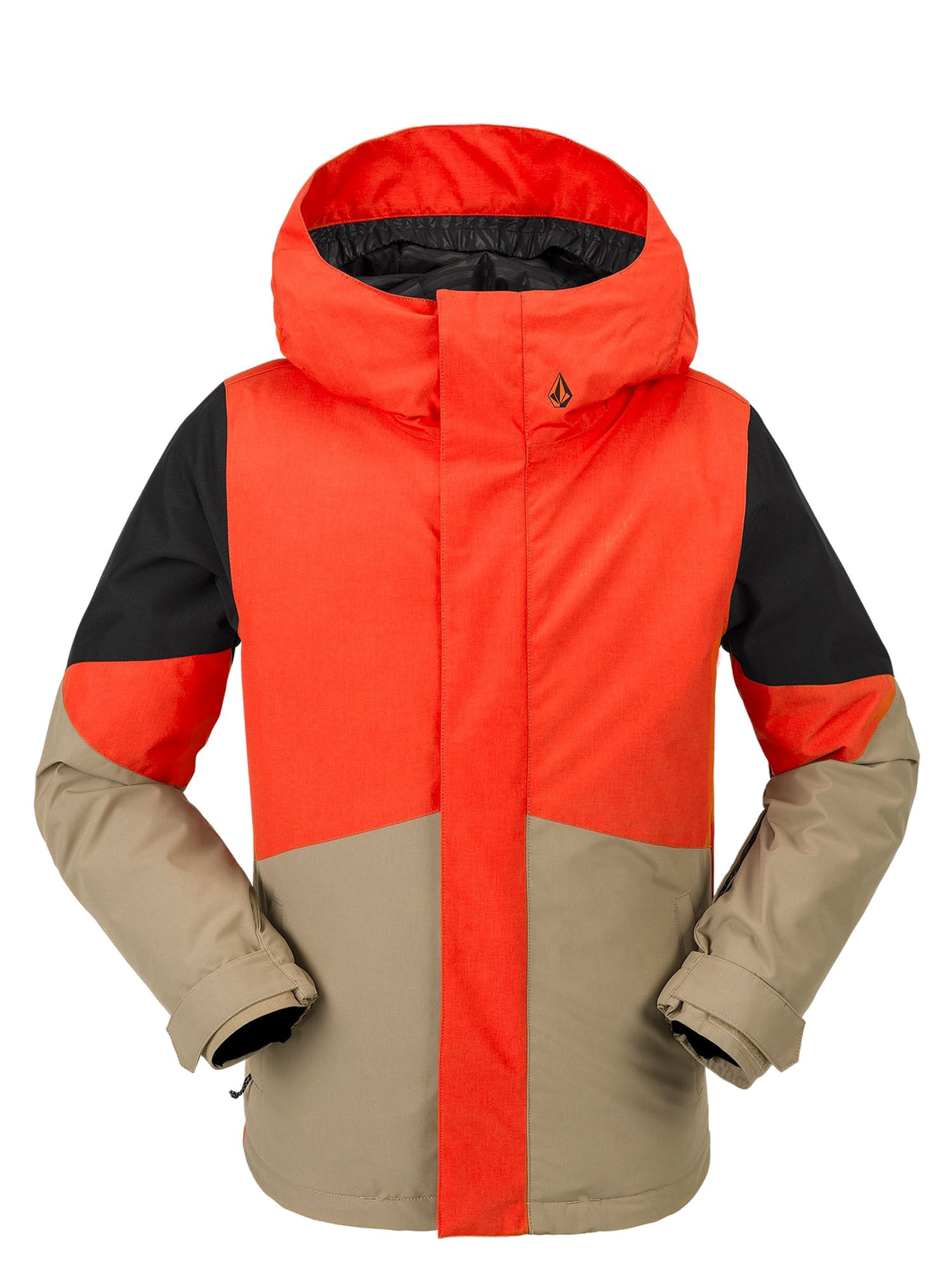 Куртка сноубордическая детская Volcom VERNON INS JACKET ORANGE SHOCK