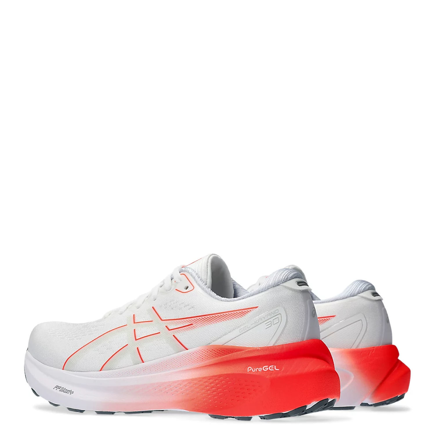 Asics Gel Kayano 30 White Sunrise Red