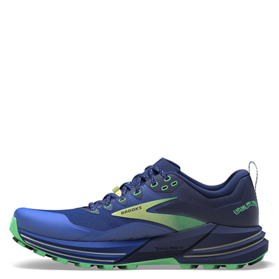 Кроссовки BROOKS Cascadia 16 Blue/Surf the Web/Green