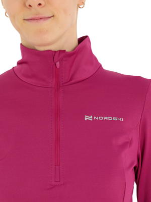 Футболка с длинным рукавом Nordski Warm Fuchsia