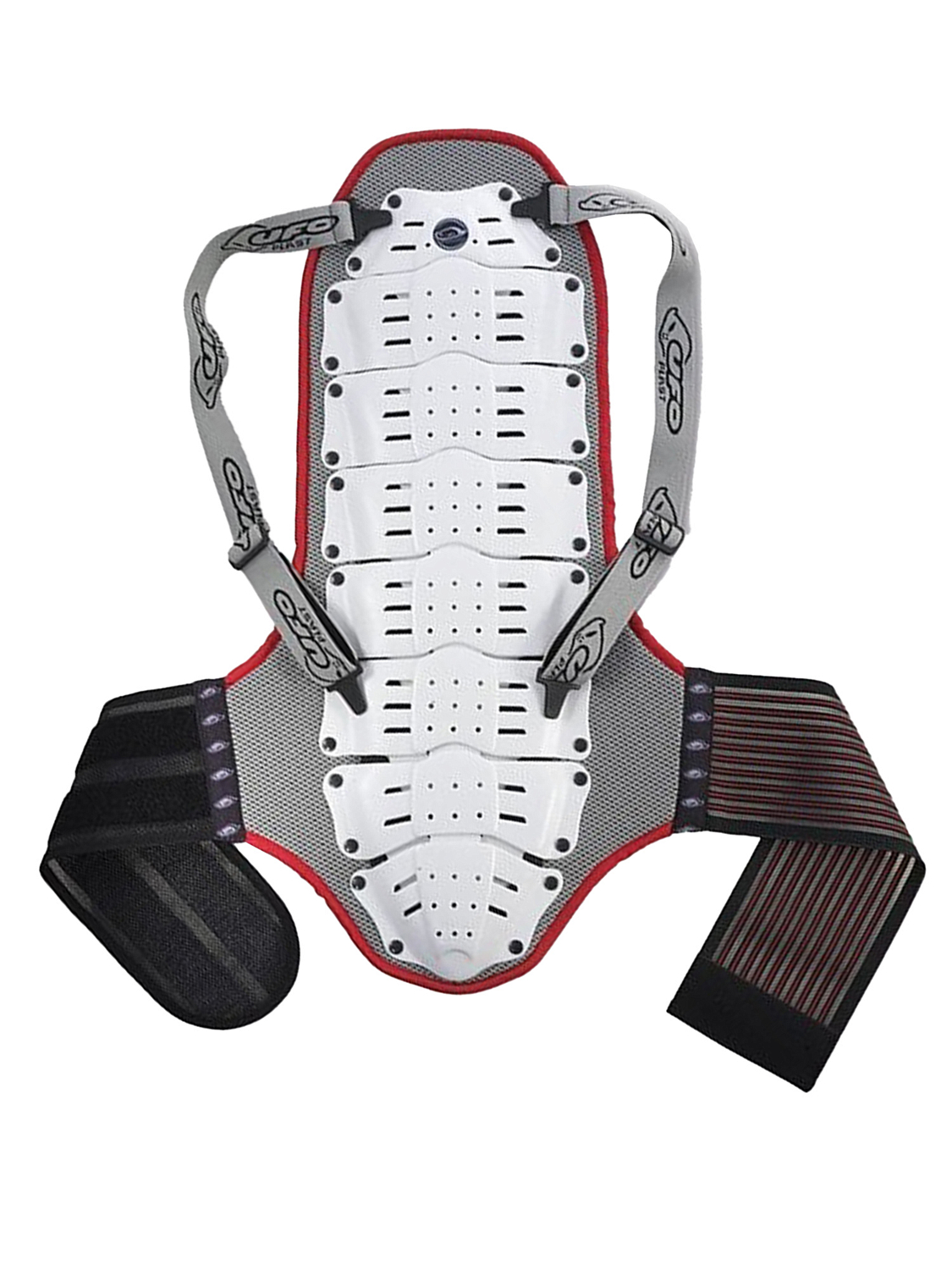 Защита спины NIDECKER Back Support With Body Belt (&gt; mt. 1,75) White/Red