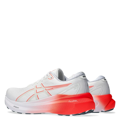 Кроссовки Asics Gel-Kayano 30 White/Sunrise Red