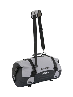 Мотосумка Oxford Aqua T-30 Roll Bag Grey/Black