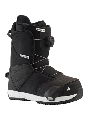 Ботинки для сноуборда детские BURTON 2021-22 Zipline Step On Black