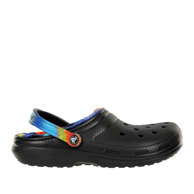 Сандалии Crocs Classic Lined Spray Dye Clog Black/Multi