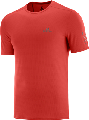 Футболка беговая SALOMON Xa Trail Tee M Goji Berry