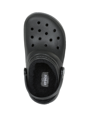 Сандалии детские Crocs Classic Lined Clog K Black/Black