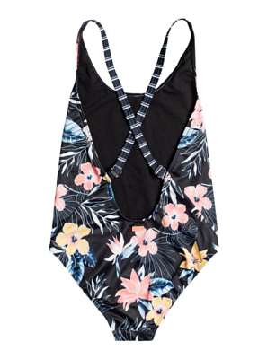 Купальник детский Roxy Flowers A Onepi G Anthracite S Rg Tropical Breez