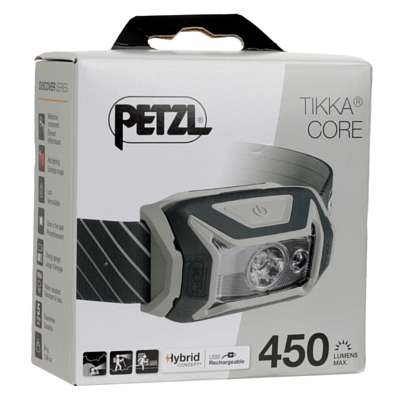 Фонарь налобный PETZL Tikka Core Gray