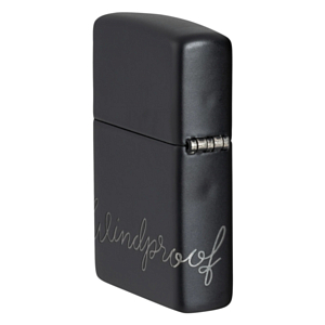 Зажигалка Zippo Classic Black Matte