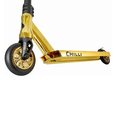 Самокат трюковой Chilli Pro Scooter Reaper Gold