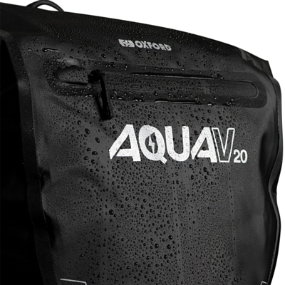 Сумка на велобагажник Oxford Aqua V 20 Single QR Pannier Black