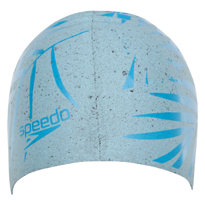 Шапочка для плавания Speedo Printed Recycled Cap Au Blue