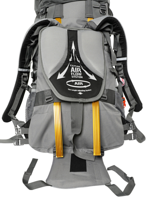 Рюкзак Naturehike Discovery 70 L Black/Gray