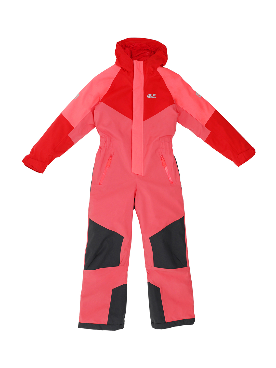 Комбинезон горнолыжный детский Jack Wolfskin Great Snow Snowsuit Kids Coral Pink