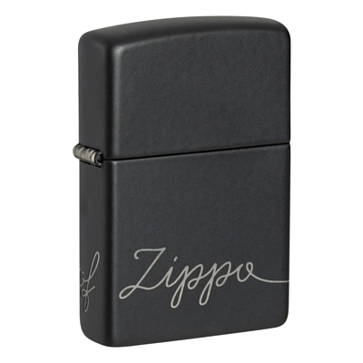 Зажигалка Zippo Classic Black Matte