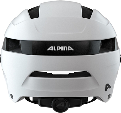 Велошлем ALPINA Soho Visor White Matt