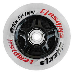 Комплект колёс для роликов Tempish Flashing 84x24mm 85A White