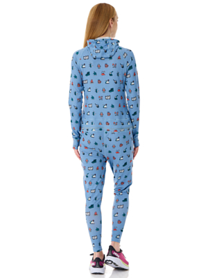 Комбинезон AIRBLASTER Women's Classic Ninja Suit Mist Camp Print