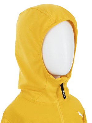 Флисовая куртка детская Salewa Agner Melange Hooded Gold Melange