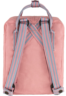 Рюкзак FjallRaven Kanken Mini Pink-Long Stripes