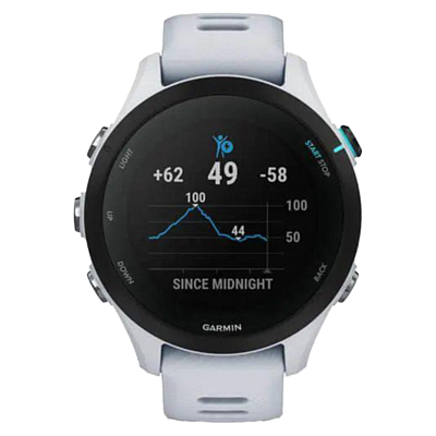 Часы Garmin Forerunner 255S Music Whitestone 41мм Белый