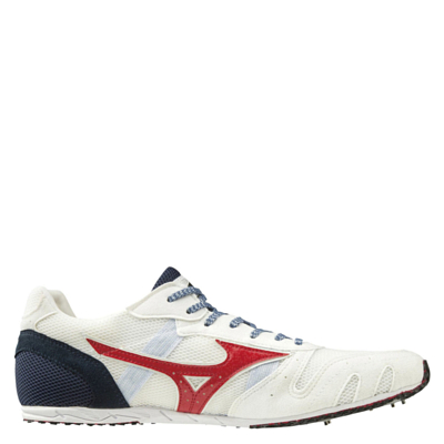 Шиповки Mizuno Chrono Dist 7 White/Red/Navy