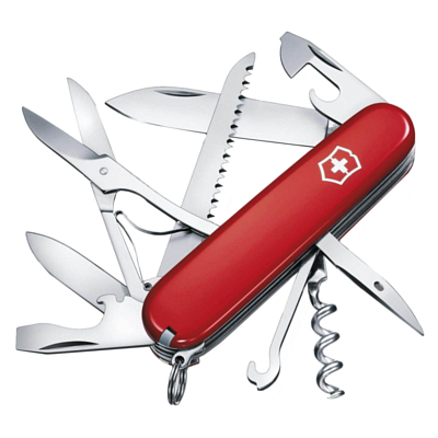 Нож Victorinox Huntsman 91 мм, 15 функций Красный