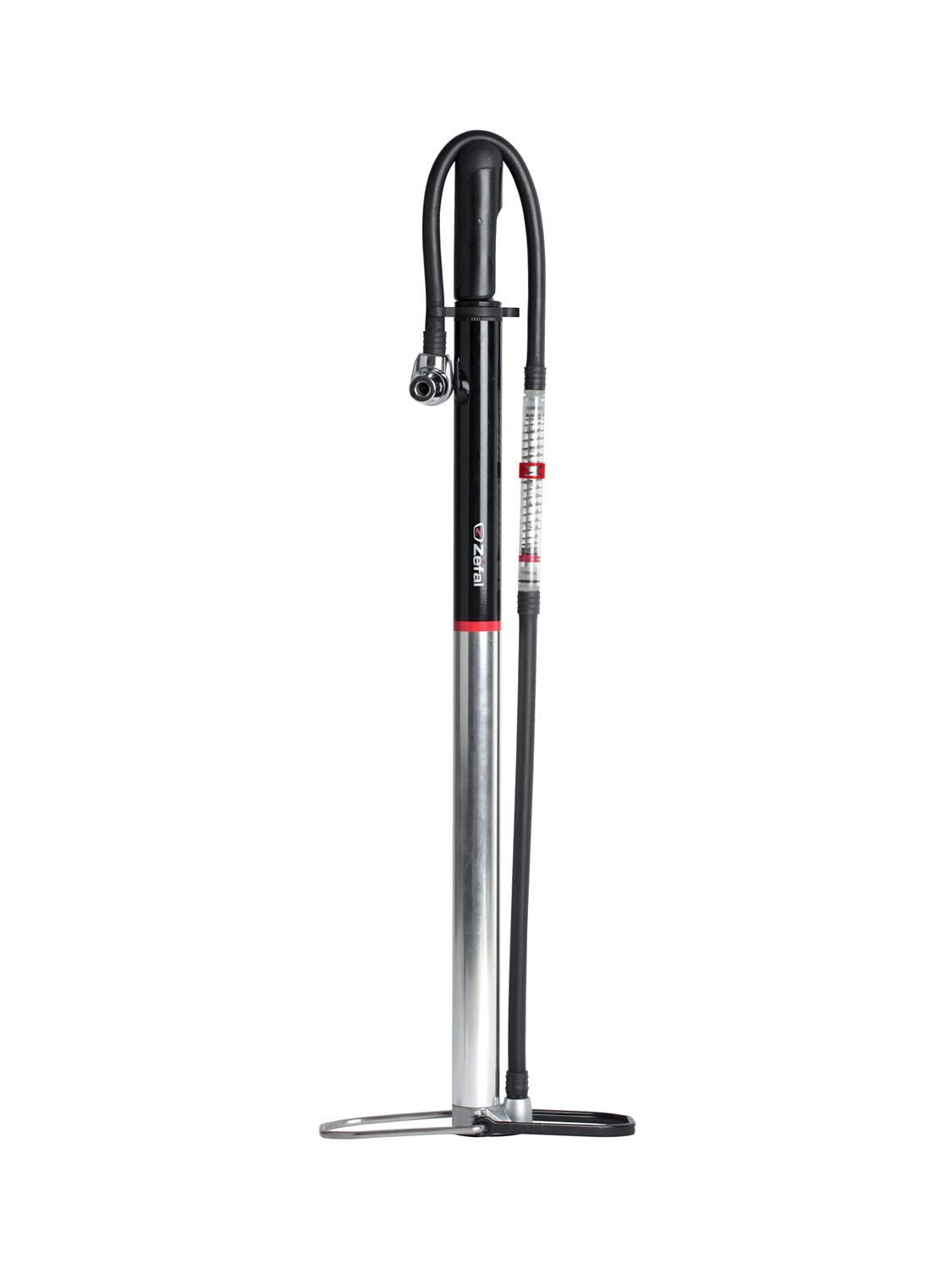 Велонасос Zefal Profil Travel Floor Pump Silver/Black