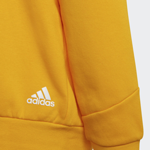 Толстовка беговая Adidas U 3 Bar FL Желтый