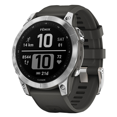 Часы Garmin Fenix 7 47мм Серебристый