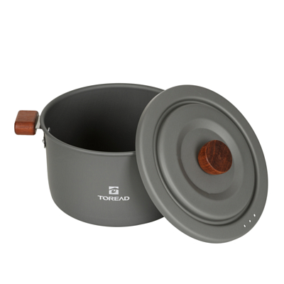 Горелка с кастрюлей (комплект) Toread Camping pot Dark Grey