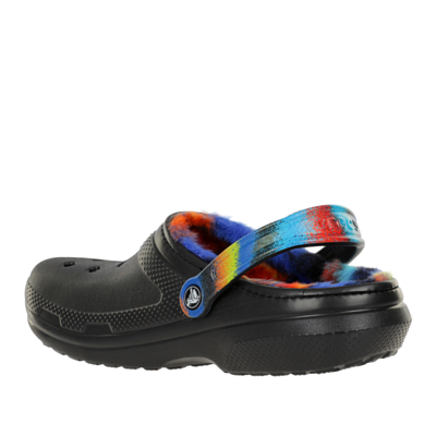 Сандалии Crocs Classic Lined Spray Dye Clog Black/Multi