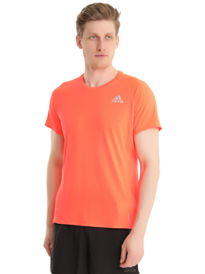 Футболка беговая Adidas Adi Runner Tee App Solar Red