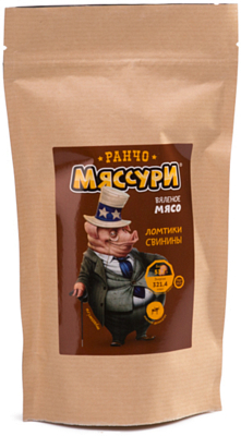 Туристическое питание Ранчо Мяссури Ломтики Свинины, 50гр