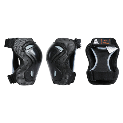 Защита для роликов (3 элемента) Rollerblade Skate Gear Junior 3 Pack Black