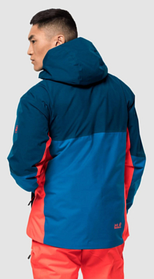 Куртка горнолыжная Jack Wolfskin Sun Peaks Jacket M Blue Pacific