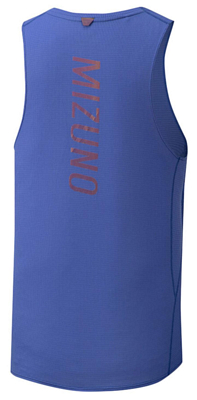 Майка беговая Mizuno DryAeroFlow Tank синий