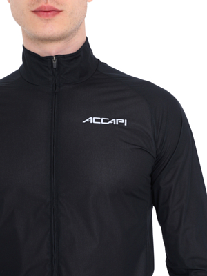 Велокуртка Accapi Wind/Waterproof Jacket Full Zip M Black